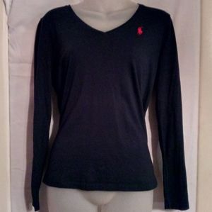 Ralph Lauren Navy Blue Top